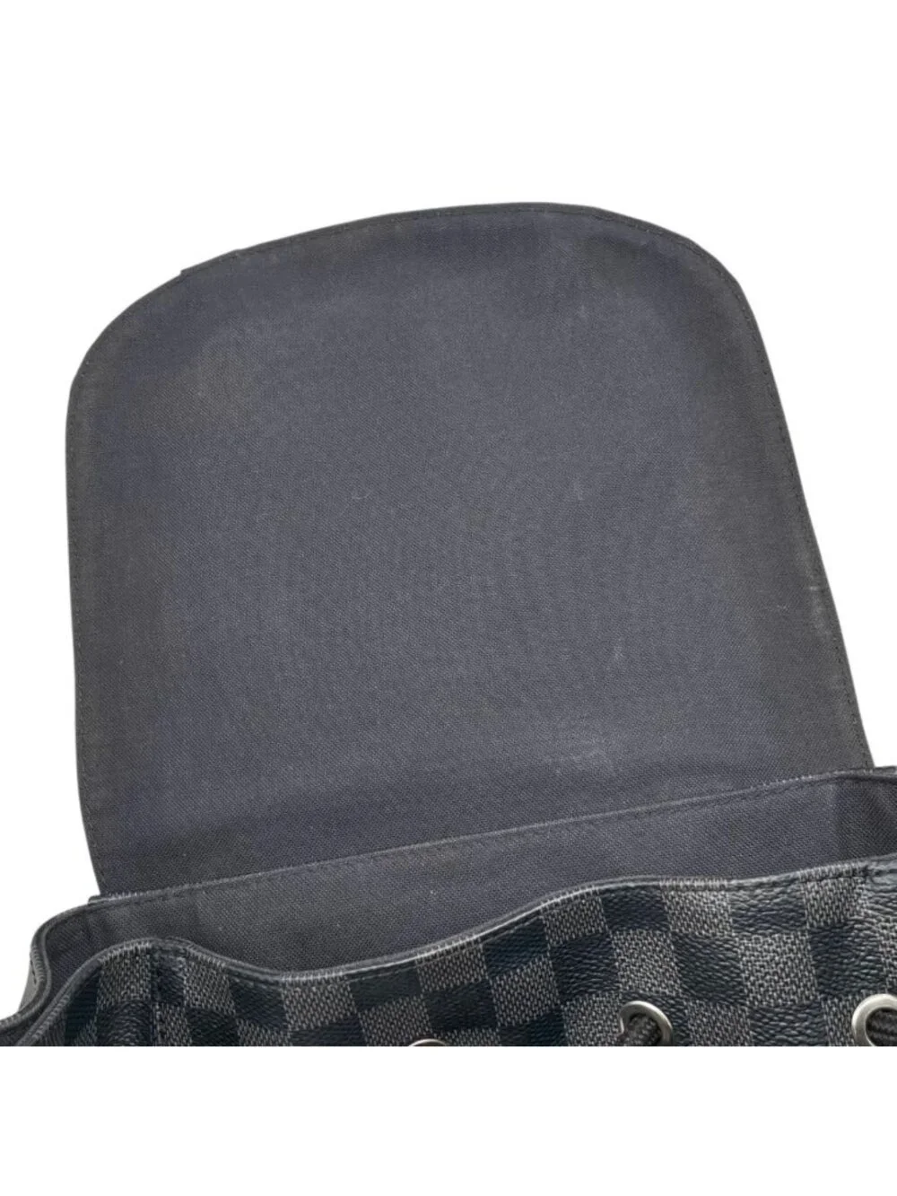 Louis Vuitton Backpack Christopher MM Damier Graphite Black Gray